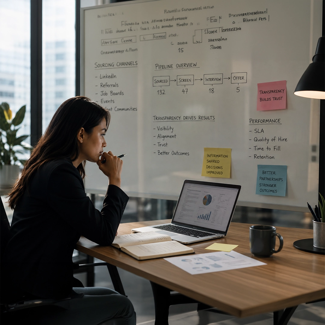 building a staffing partnership built on transparency building a staffing partnership built on transparency